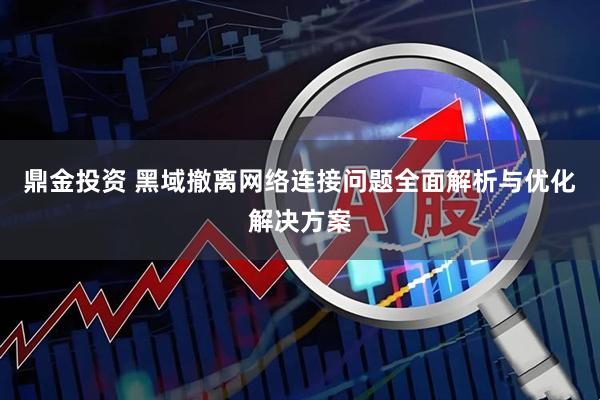 鼎金投资 黑域撤离网络连接问题全面解析与优化解决方案