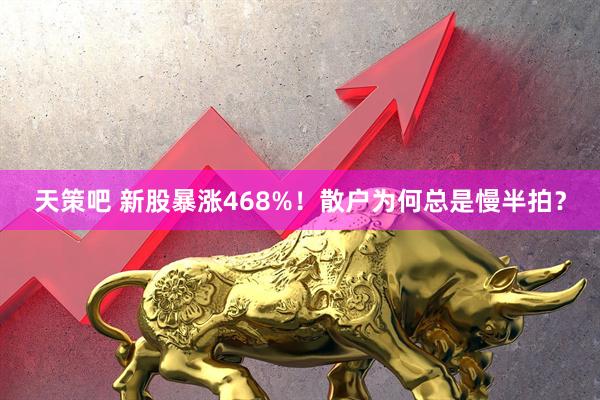 天策吧 新股暴涨468%！散户为何总是慢半拍？
